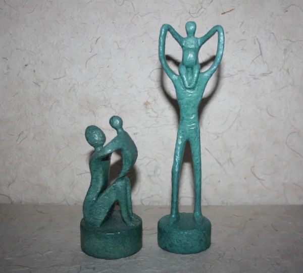 Mother's and Father's Day statues